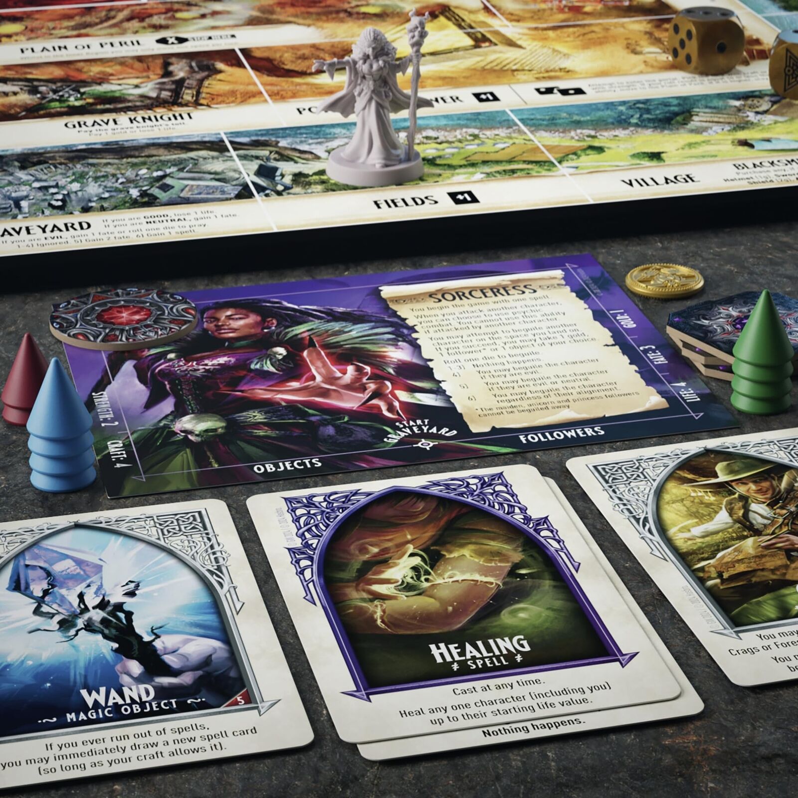 Avalon Hill Talisman: The Magical Quest Board Game, 5th Edition | Fantasy Tabletop Adventure Games | Ages 12 and Up | 2 to 6 Players | Roleplaying Strategy Games