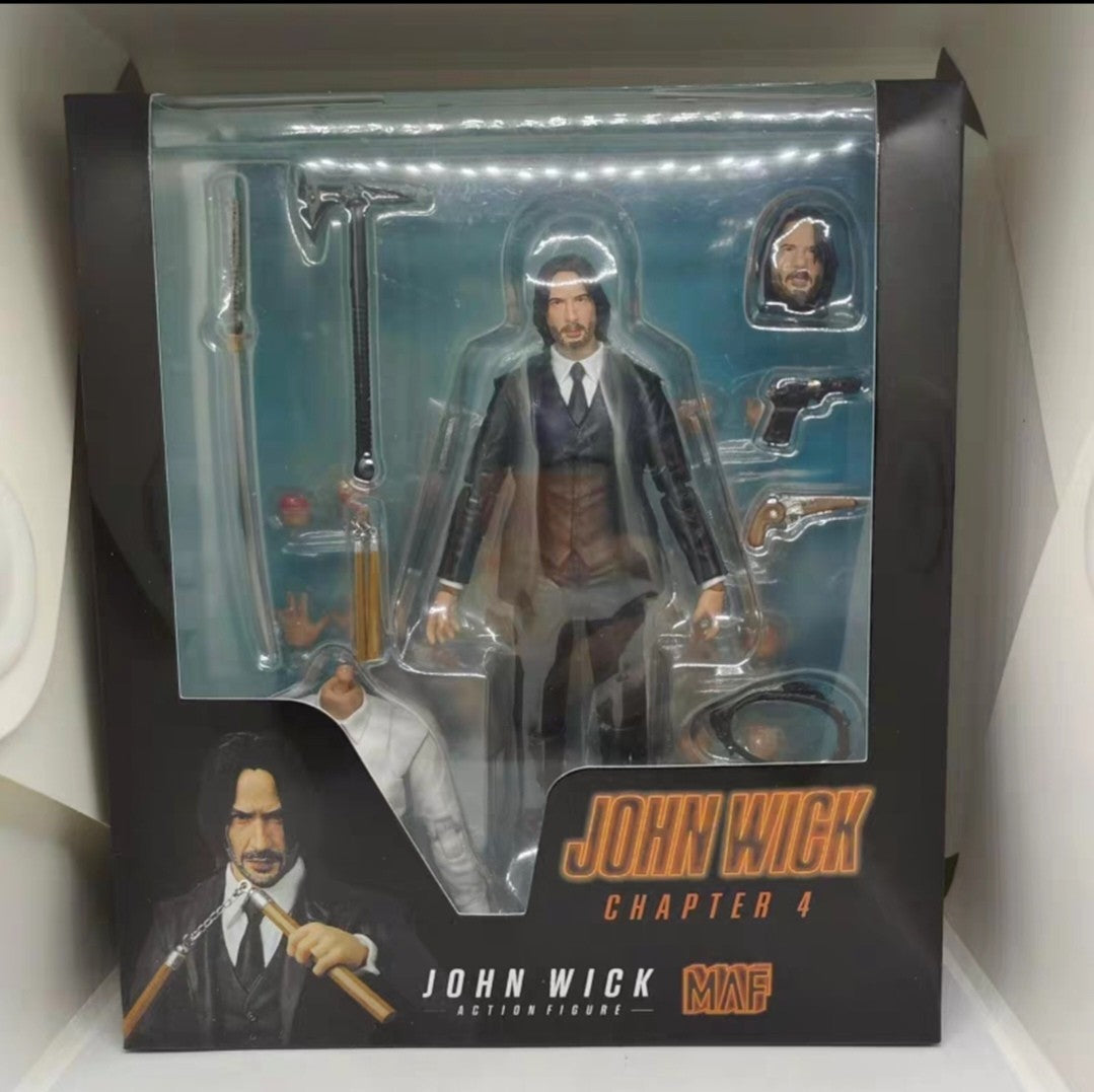 John Wick: Chapter 4 John Wick MAFEX Action Figure