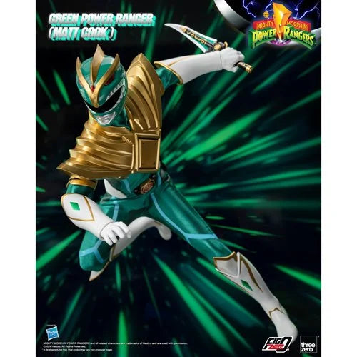 Mighty Morphin Power Rangers Green Ranger Matt Cook Standard Version FigZero 1:6 Scale Action Figure Previews Exclusive