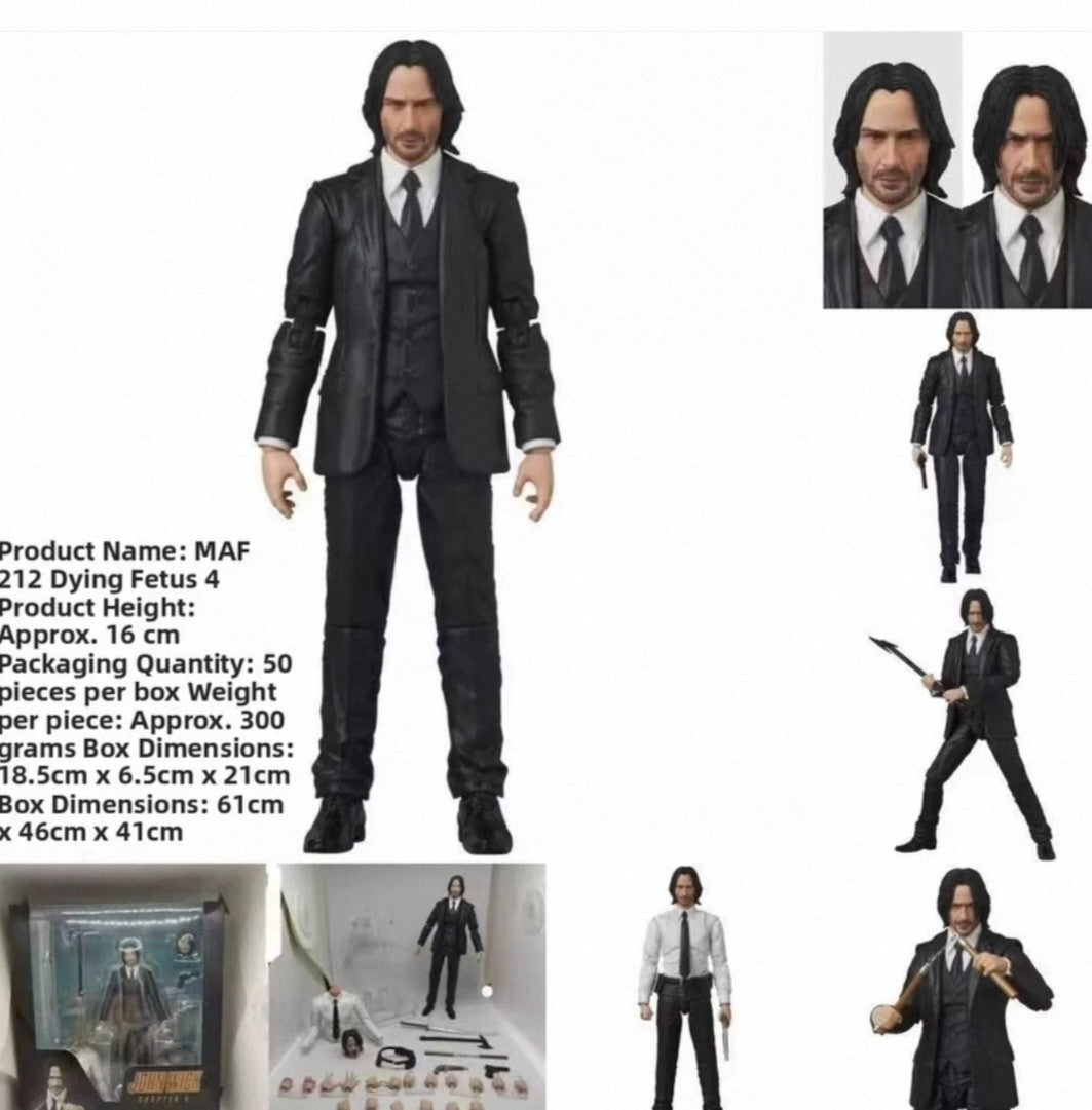 John Wick: Chapter 4 John Wick MAFEX Action Figure