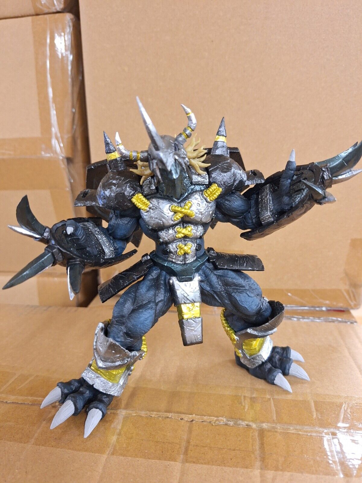 Digimon - Black Wargreymon, Bandai Spirits Collectible Statue