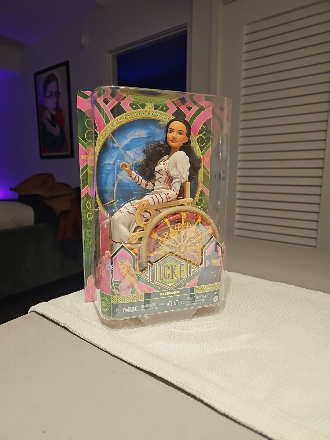 Rare Misprinted Nessarose Wicked Fashion Doll
