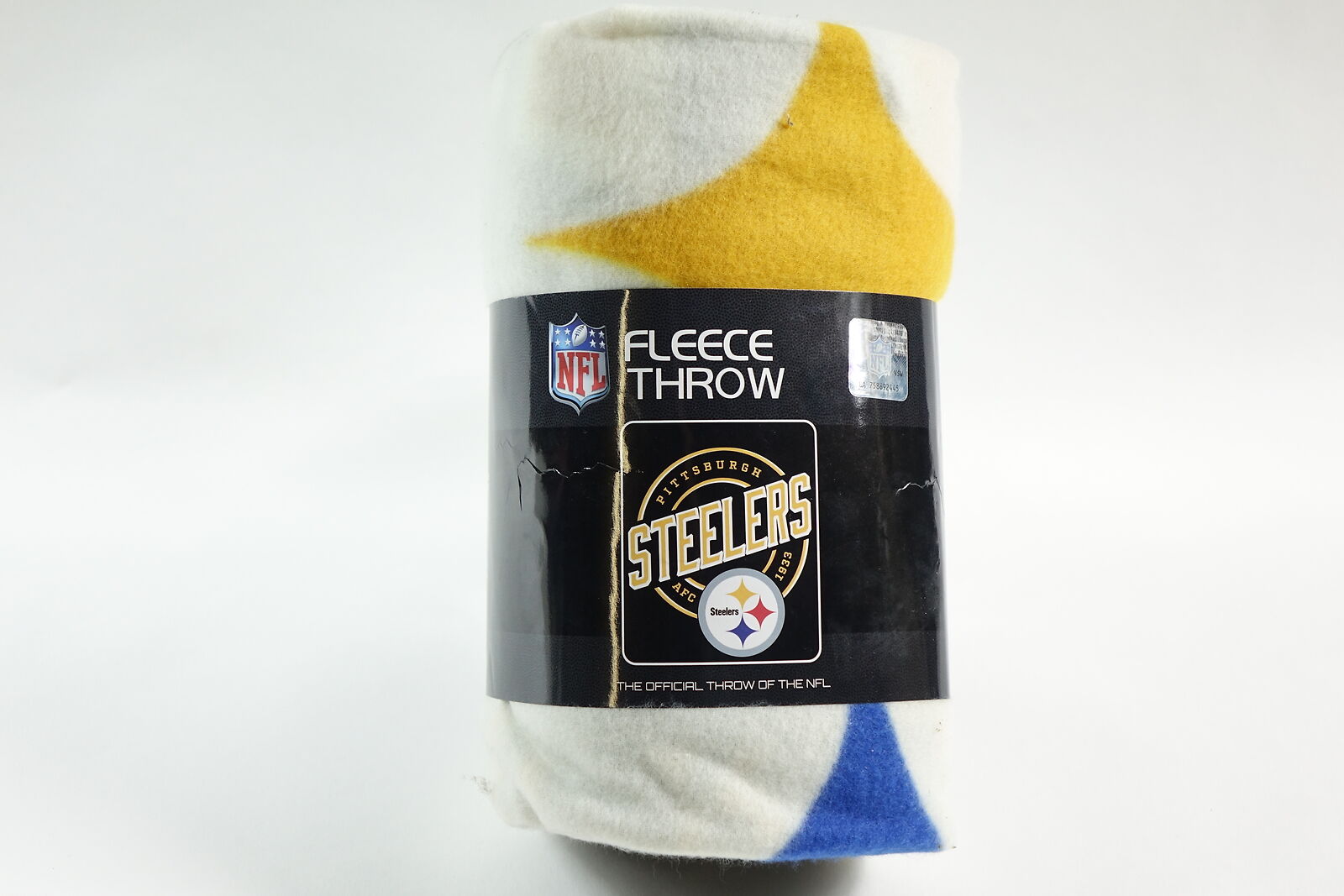 NFL Pittsburgh Steelers Fleece Throw Blanket, 50" x 60", Campaign