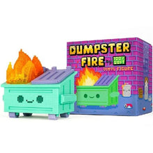 Load image into Gallery viewer, 8-Bit Dumpster Fire Vinyl Figure
