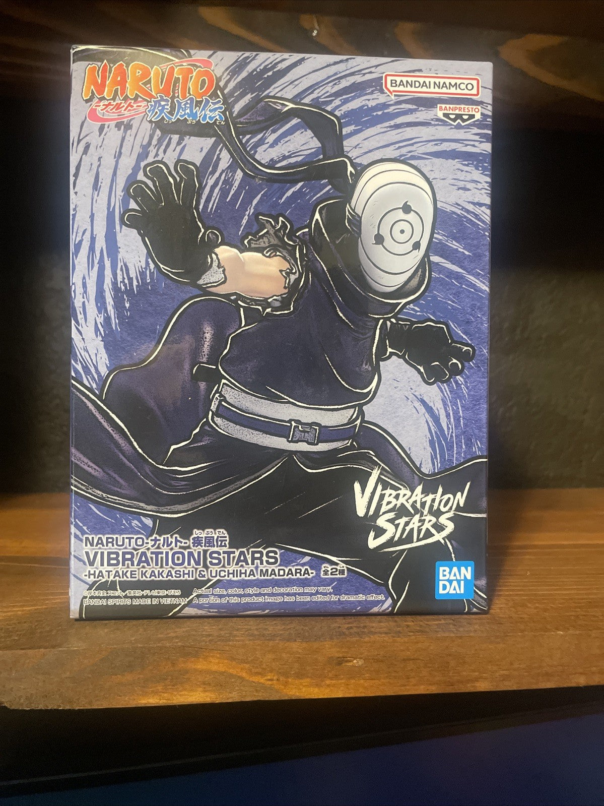 Naruto: Shippuden Madara Uchiha Masked Vibration Stars Statue