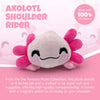 Axolotl Shoulder Rider 6-Inch Plush
