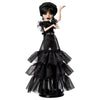 Monster High Wednesday Doll, Rave’N Wednesday Collectible in Black Gothic Gown