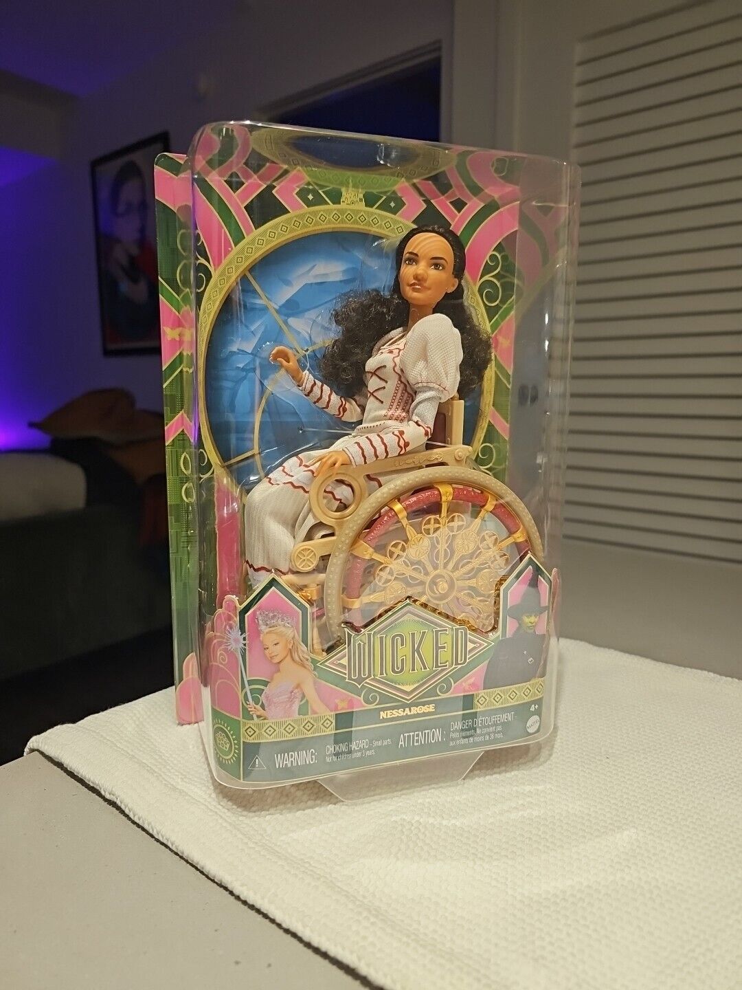 Rare Misprinted Nessarose Wicked Fashion Doll