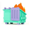 8-Bit Dumpster Fire Vinyl Figure