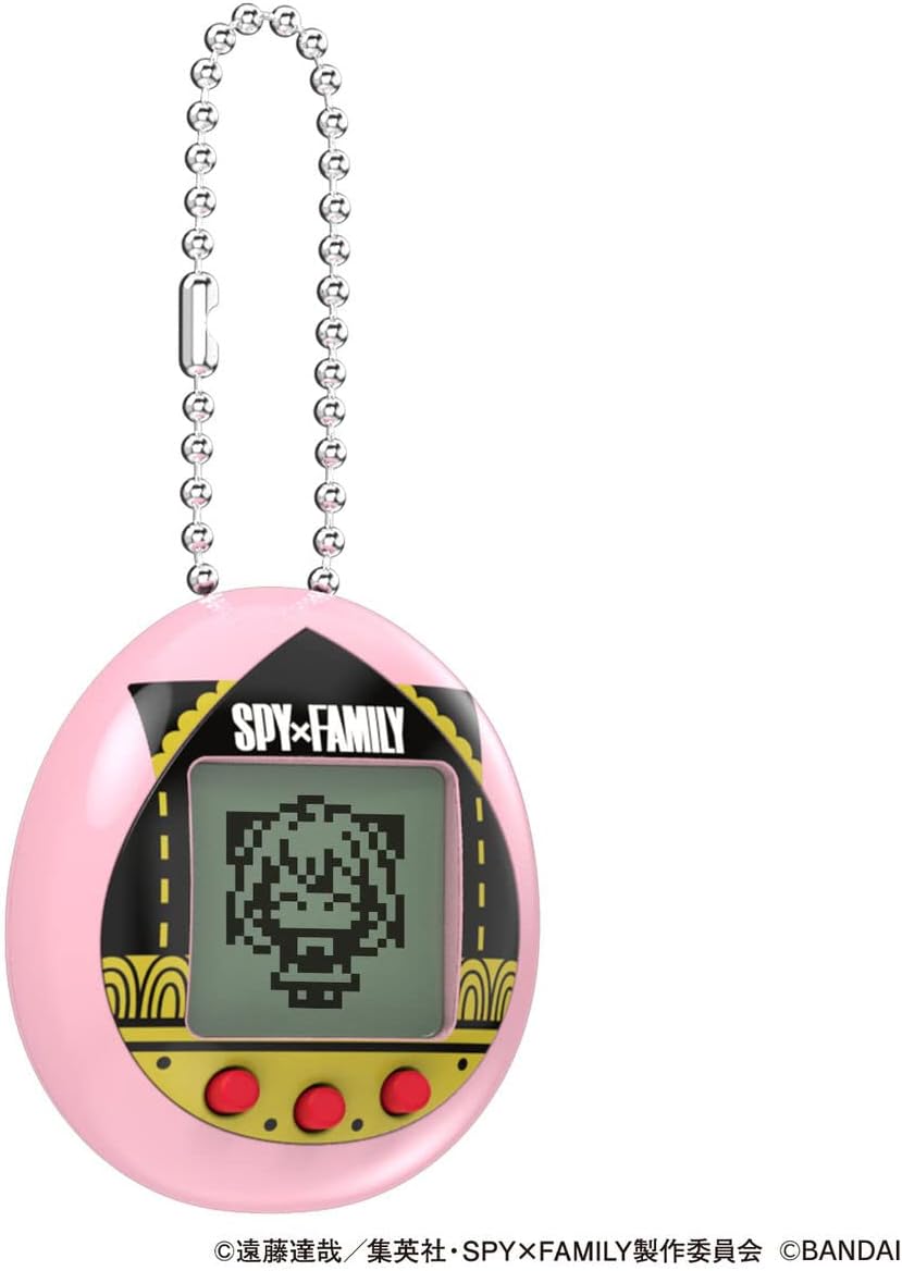 Anyatchi Pink Electronic Game Take Care of Anya Mini Games Ages 8+