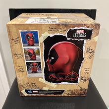 Load image into Gallery viewer, Hasbro Marvel Legends Talking Deadpool Head Interactive Electronic 600+ Lines 18
