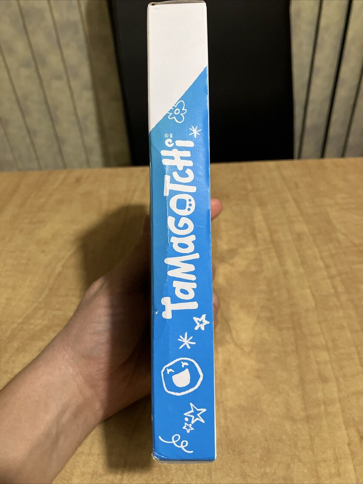 Original Tamagotchi Flower Perfume (GEN2), packaging damaged