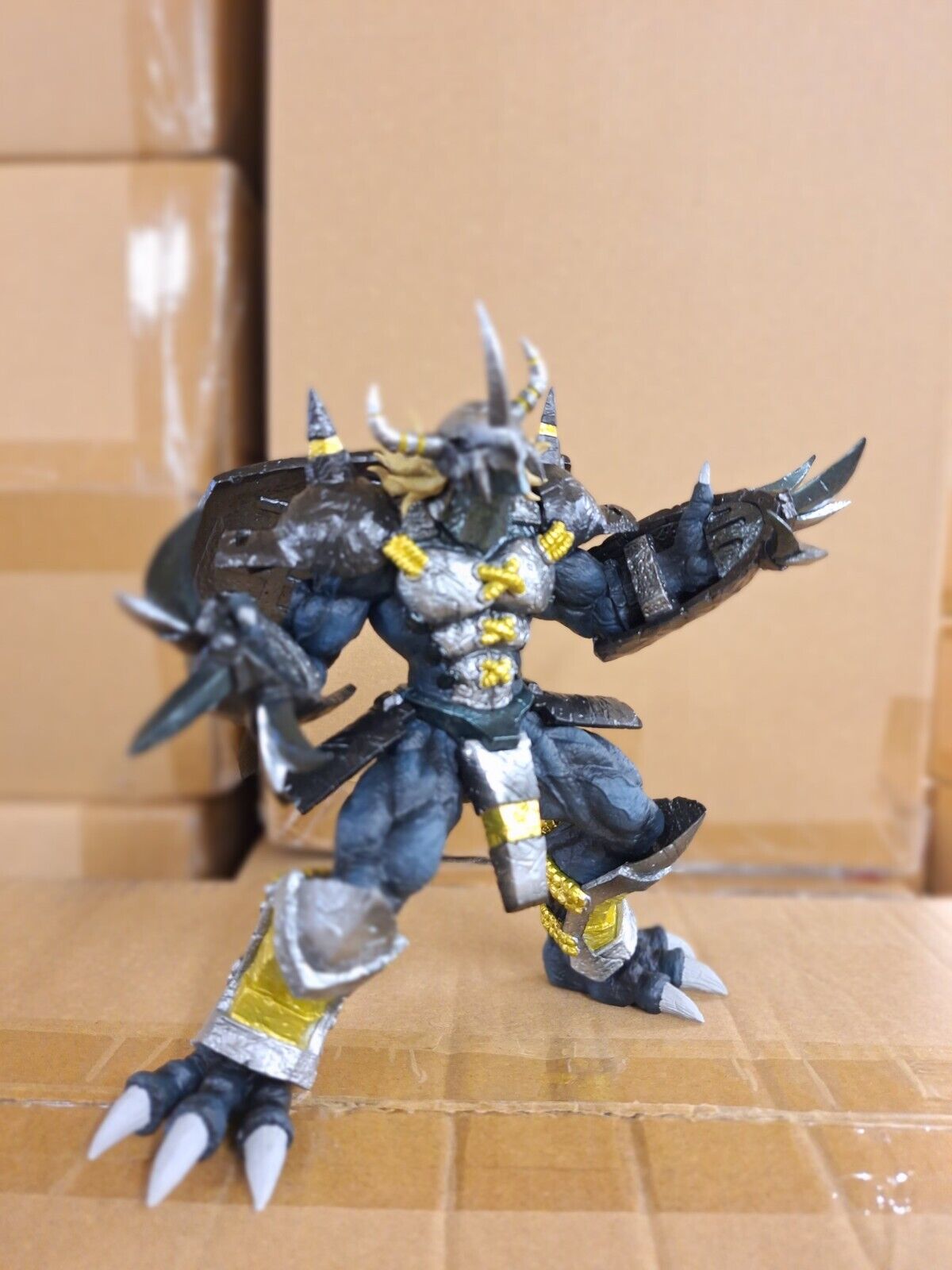 Digimon - Black Wargreymon, Bandai Spirits Collectible Statue