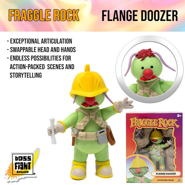 Fraggle Rock Flange Doozer 3-Inch Action Figure