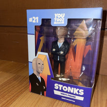 Load image into Gallery viewer, YouTooz: Meme Collection: Stonks Vinyl Figure #21
