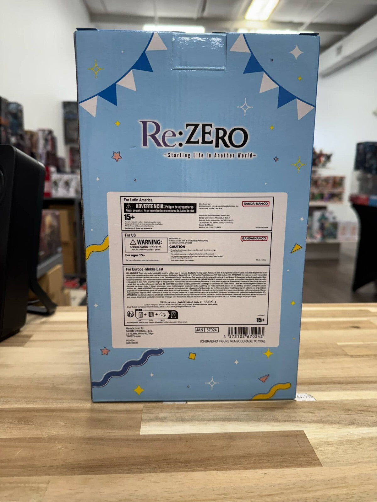 Re:Zero Rem Courage to You Ichibansho Statue