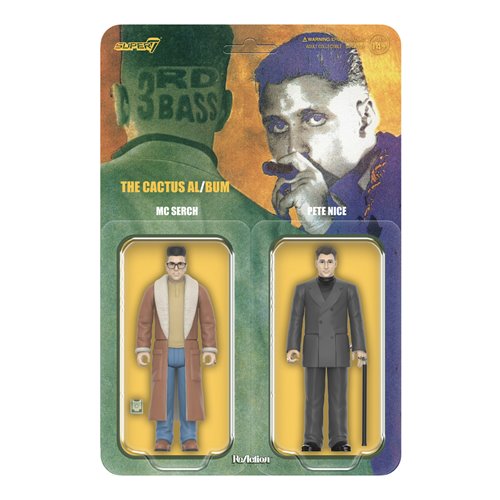 Super7 3rd Bass Pete Nice and M.C. Serch - (2 Pack) 3.75"