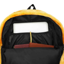 Load image into Gallery viewer, Garfield 3D Faux Fur Laptop Backpack
