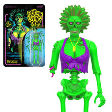 Load image into Gallery viewer, Return of the Living Dead Female Poster Zombie (Blacklight) 3 3/4-Inch ReAction Figure - Exclusive
