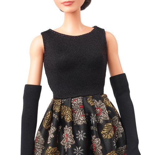 Barbie Signature Tribute Collection Rita Moreno Collectible Doll in Black & Gold Gown with Gloves and Shoes, Includes Doll Stand