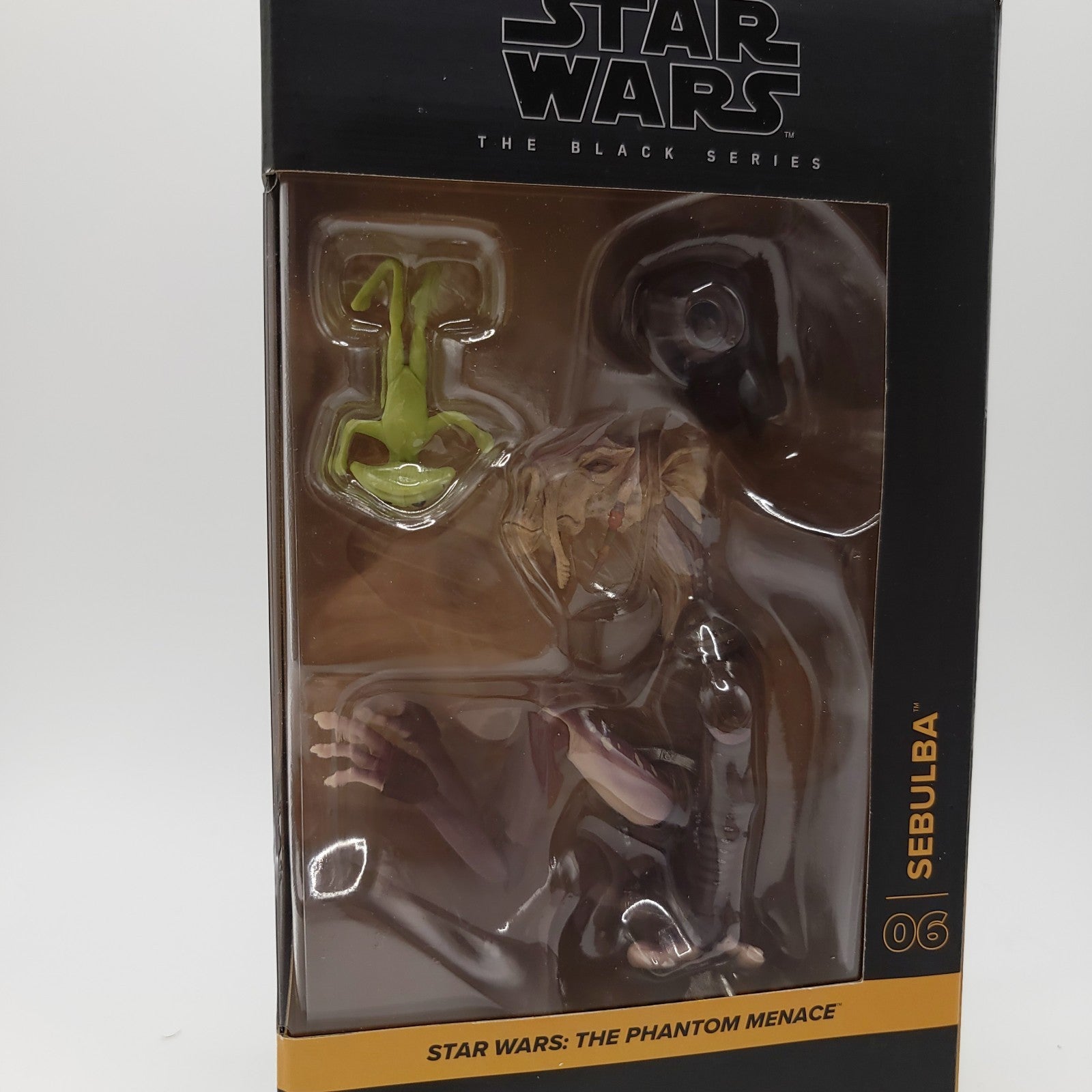 2025 Star Wars Black EI Phantom Menace 06 SEBULBA 6" Scale Hasbro Action Figure