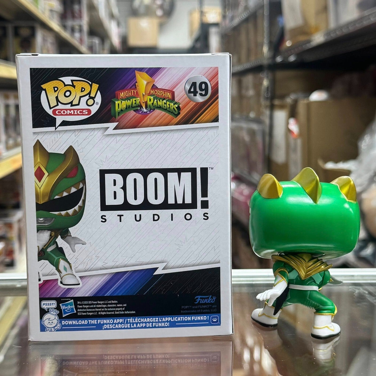 Mighty Morphin Power Rangers Green Ranger Funko Pop! Vinyl Figure #49