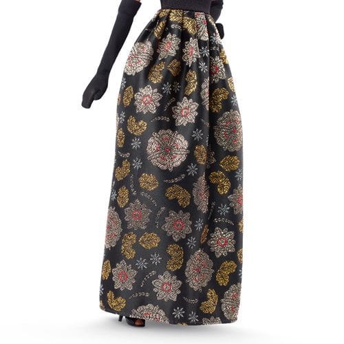 Barbie Signature Tribute Collection Rita Moreno Collectible Doll in Black & Gold Gown with Gloves and Shoes, Includes Doll Stand