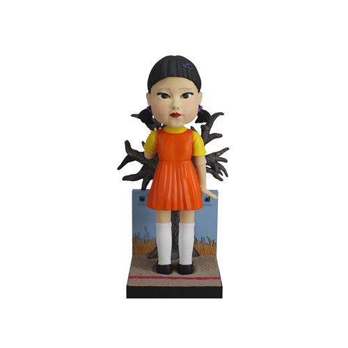 Royal Bobbles Squid Game Young Hee Doll Collectible Bobblehead Statue - 10 Inch