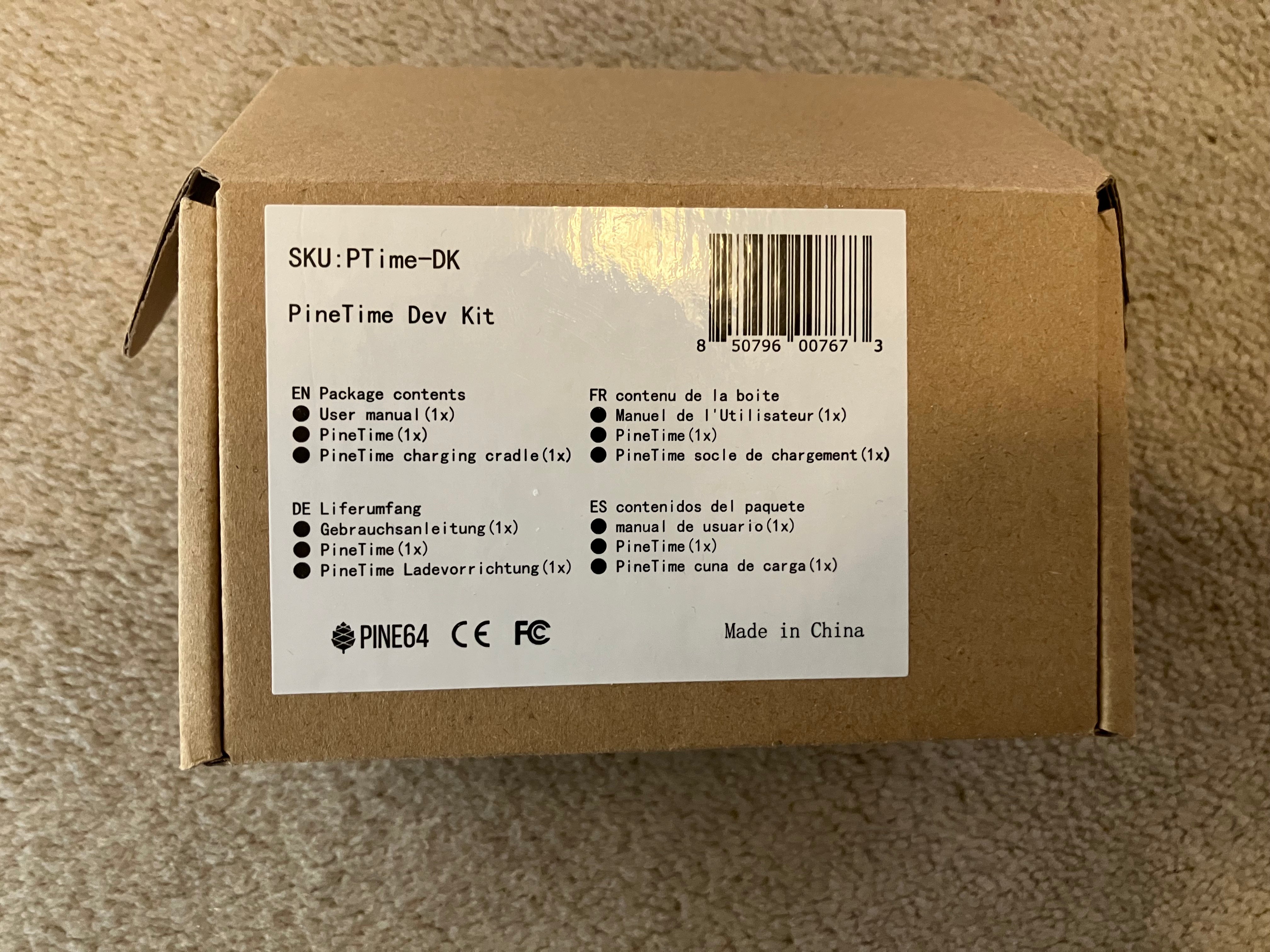 PineTime SmartWatch Dev Kit (unsealed)