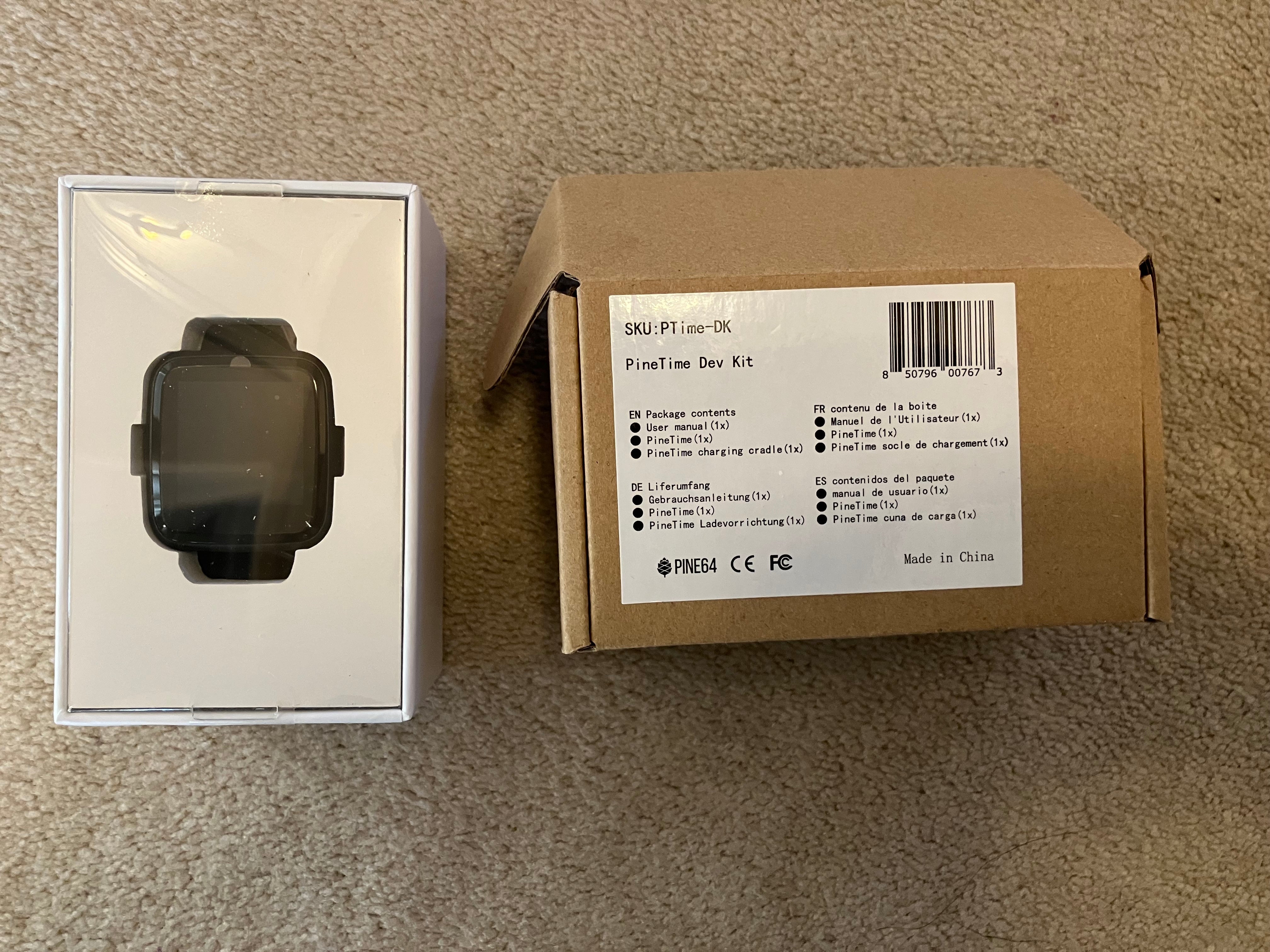 Development Watch Kit PineTime SmartWatch Dev Kit (unsealed) – bitcompact