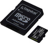 Kingston 256GB micSDXC Canvas Select Plus 100R A1 C10 Card + ADP (SDCS2/256GB)