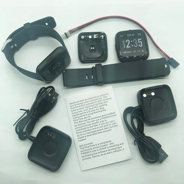 PineTime SmartWatch Dev Kit Twin Pack (One Dev Kit and One Sealed Smart)
