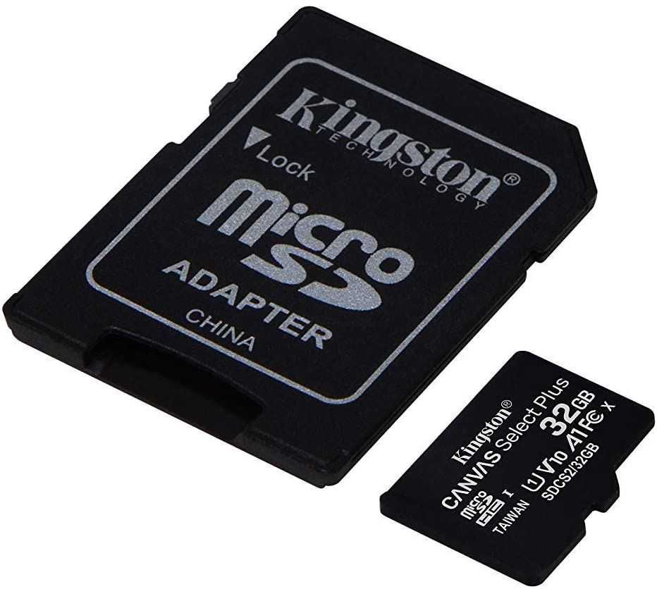 Kingston 32GB micSDHC Canvas Select Plus 100R A1 C10 Card+ADP