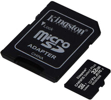 Load image into Gallery viewer, Kingston 32GB micSDHC Canvas Select Plus 100R A1 C10 Card+ADP
